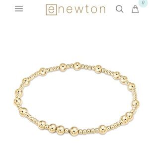 E.Newton 14 karat gold filled beaded bracelet